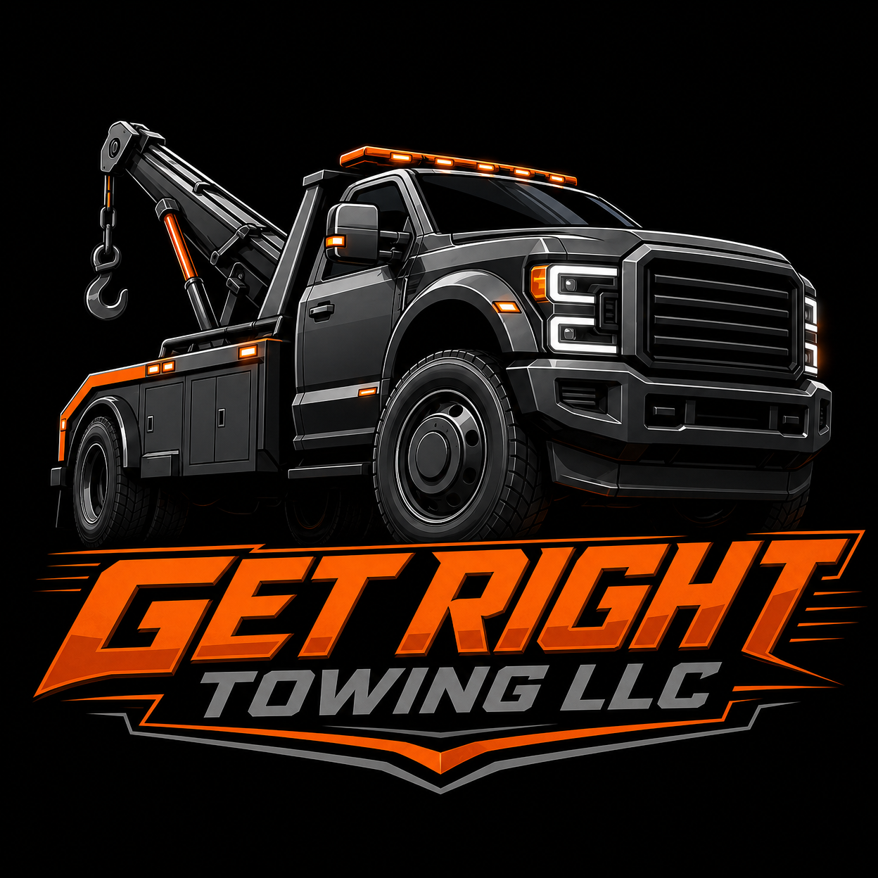 Get Right Towing LLC logo